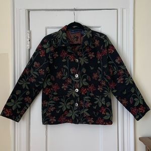 Vintage Floral Spring Jacket